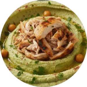 Chicken Avocado Hummus